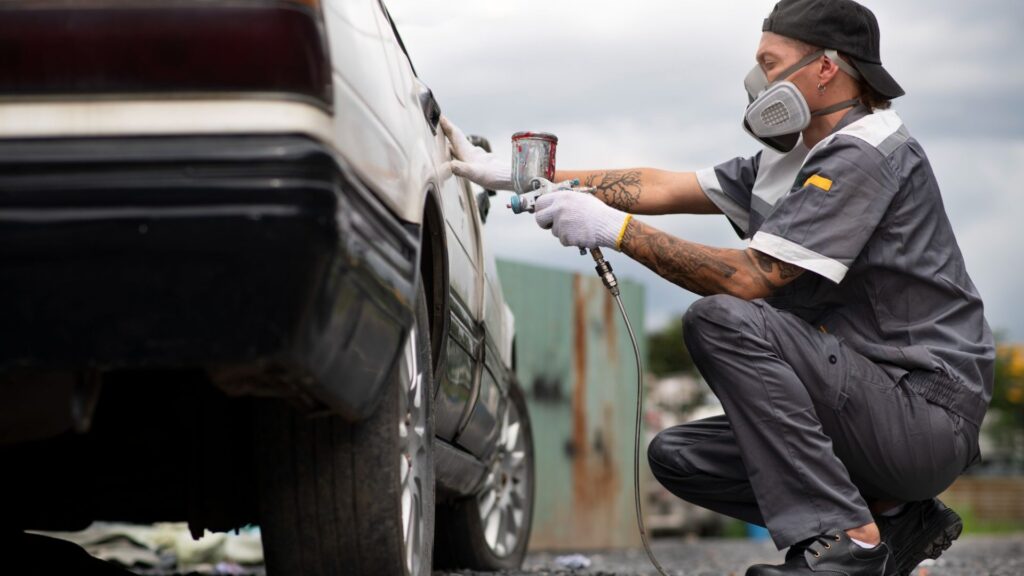 car storm damage repair service