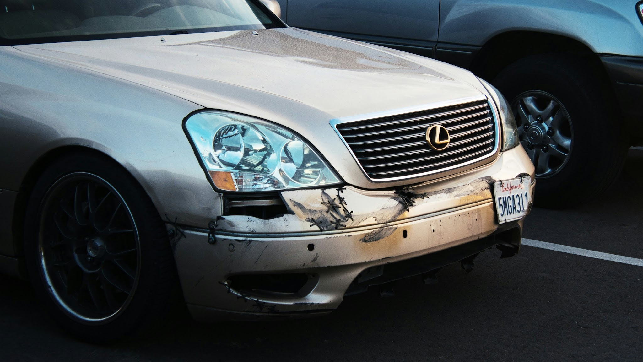 Different types of bumper damage